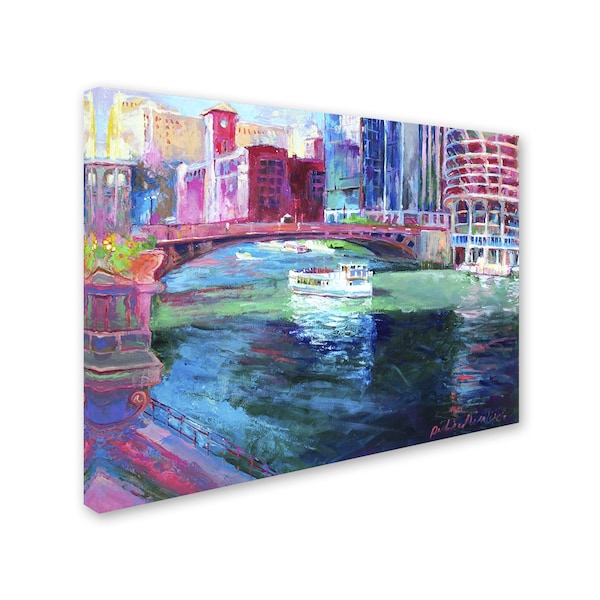 Richard Wallich 'Chicago 2' Canvas Art,35x47